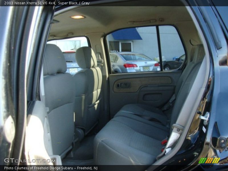 Rear Seat of 2003 Xterra SE V6 4x4