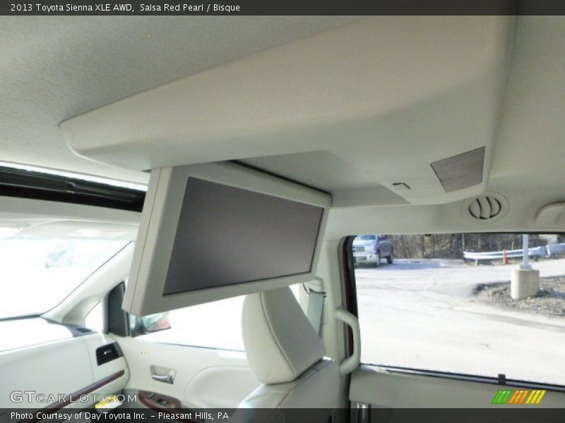 Salsa Red Pearl / Bisque 2013 Toyota Sienna XLE AWD