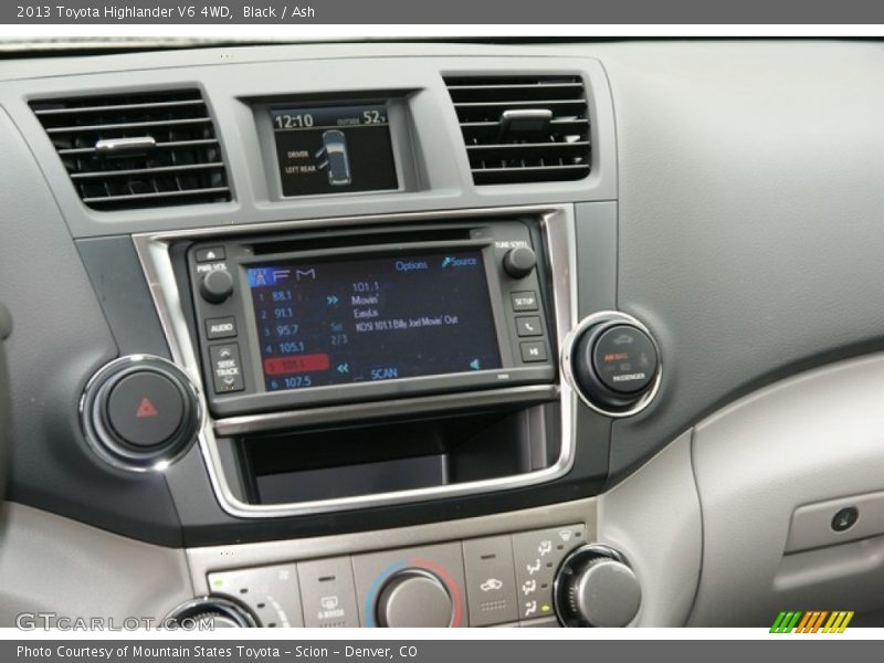 Black / Ash 2013 Toyota Highlander V6 4WD