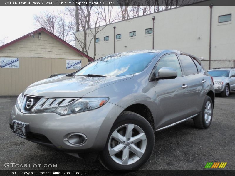 Platinum Graphite Metallic / Black 2010 Nissan Murano SL AWD