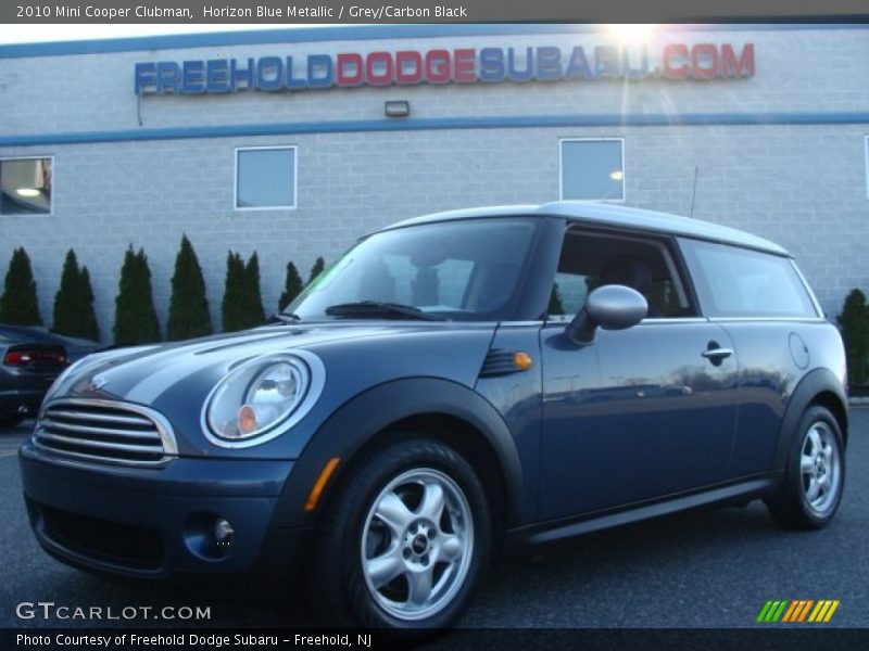 Horizon Blue Metallic / Grey/Carbon Black 2010 Mini Cooper Clubman