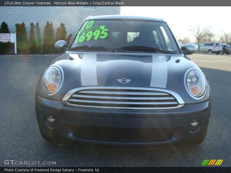 Horizon Blue Metallic / Grey/Carbon Black 2010 Mini Cooper Clubman