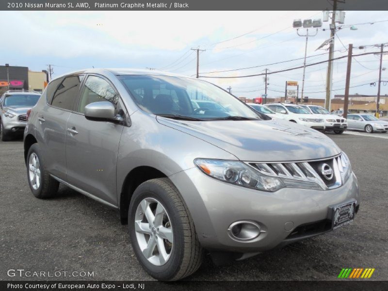 Platinum Graphite Metallic / Black 2010 Nissan Murano SL AWD
