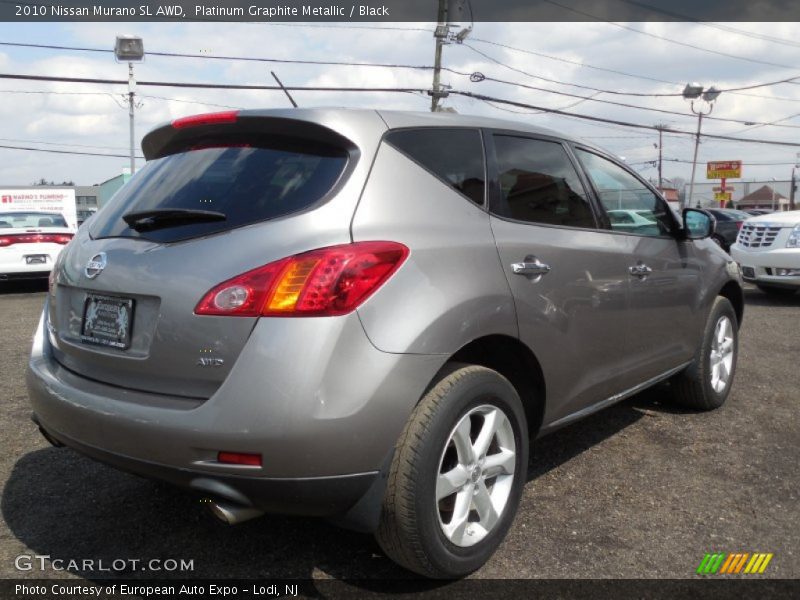 Platinum Graphite Metallic / Black 2010 Nissan Murano SL AWD