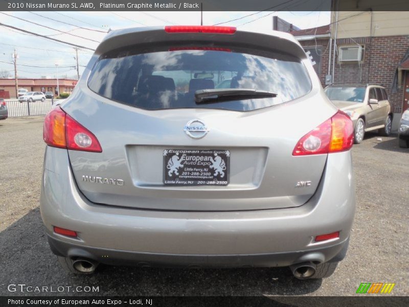 Platinum Graphite Metallic / Black 2010 Nissan Murano SL AWD