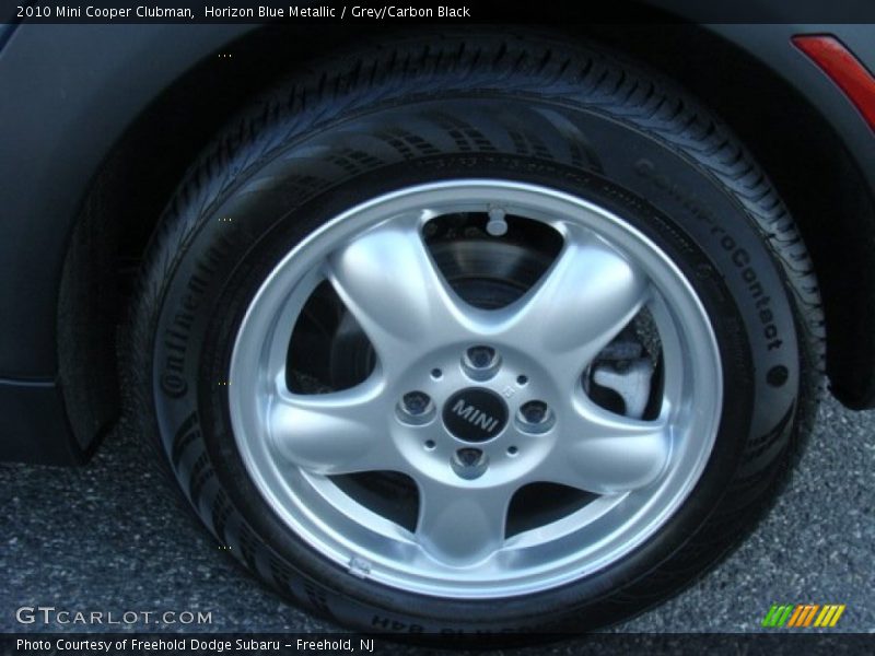 Horizon Blue Metallic / Grey/Carbon Black 2010 Mini Cooper Clubman