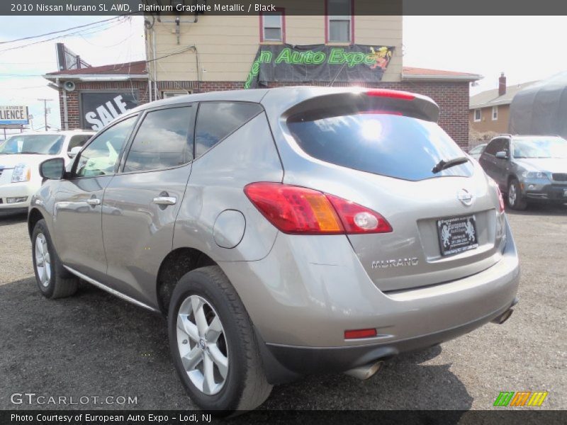 Platinum Graphite Metallic / Black 2010 Nissan Murano SL AWD