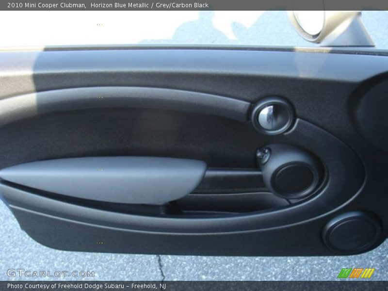 Horizon Blue Metallic / Grey/Carbon Black 2010 Mini Cooper Clubman