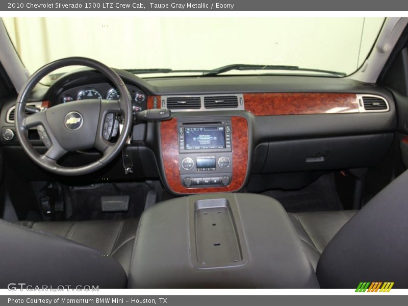 Taupe Gray Metallic / Ebony 2010 Chevrolet Silverado 1500 LTZ Crew Cab