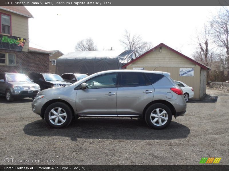Platinum Graphite Metallic / Black 2010 Nissan Murano SL AWD