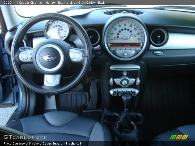 Horizon Blue Metallic / Grey/Carbon Black 2010 Mini Cooper Clubman