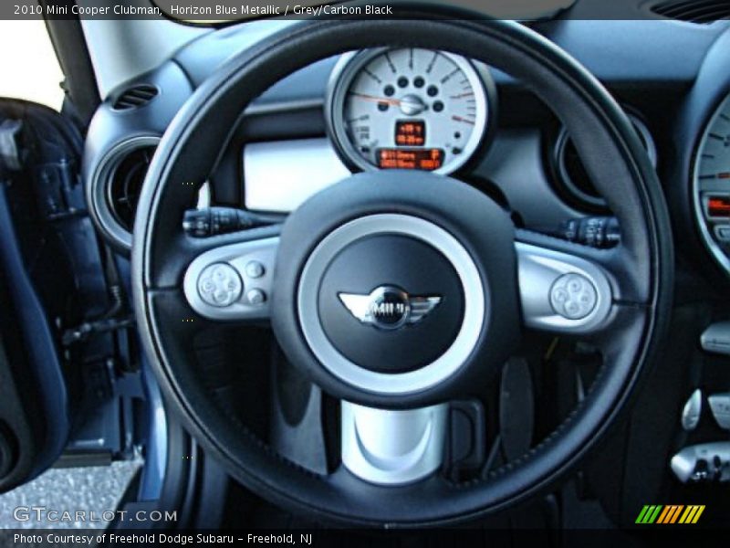 Horizon Blue Metallic / Grey/Carbon Black 2010 Mini Cooper Clubman