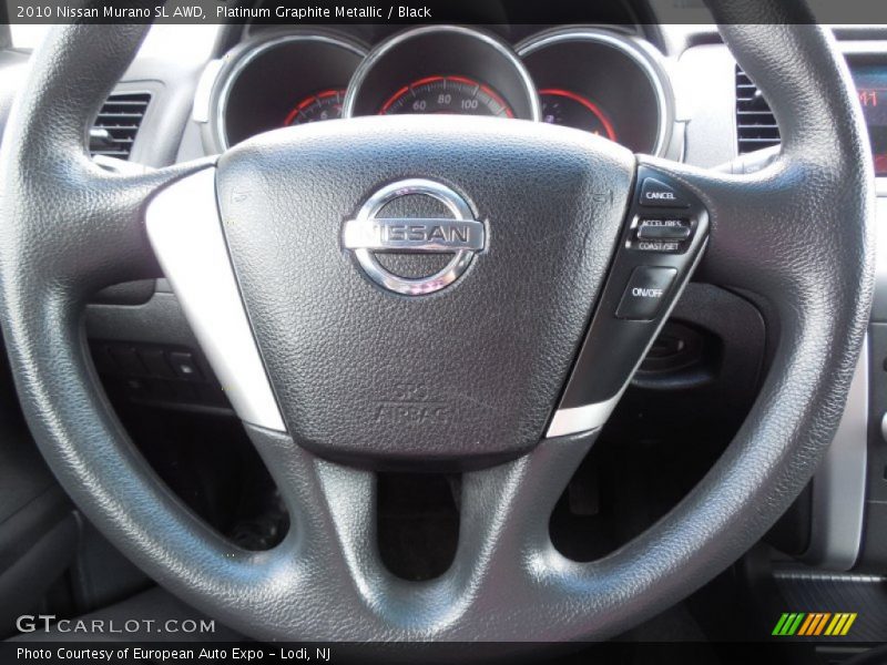 Platinum Graphite Metallic / Black 2010 Nissan Murano SL AWD