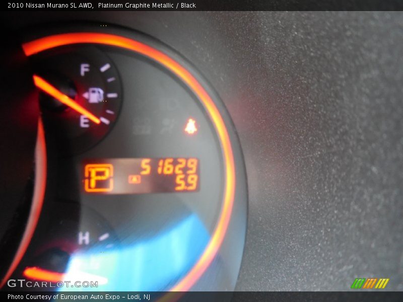 Platinum Graphite Metallic / Black 2010 Nissan Murano SL AWD