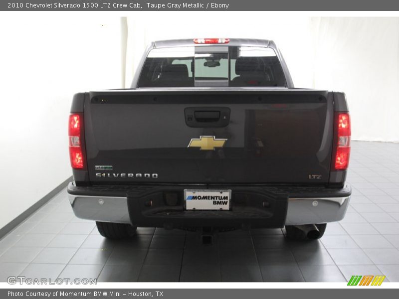 Taupe Gray Metallic / Ebony 2010 Chevrolet Silverado 1500 LTZ Crew Cab