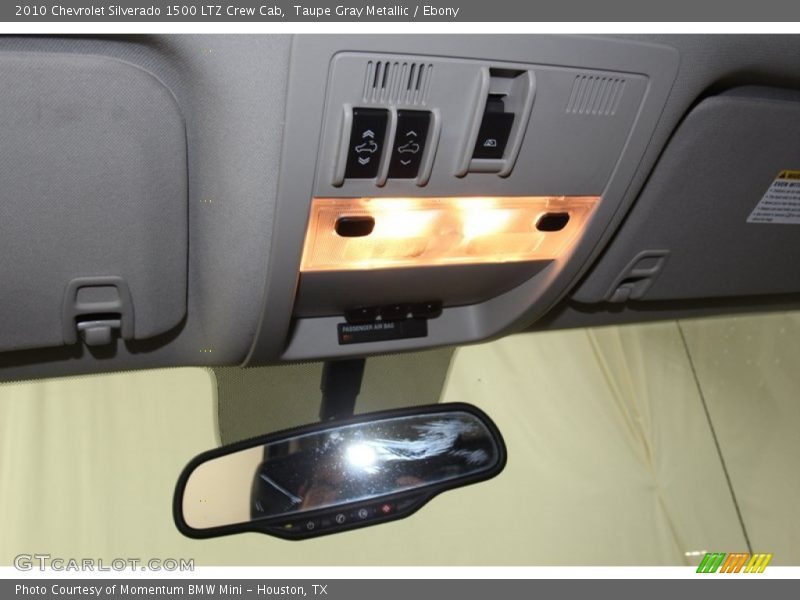 Taupe Gray Metallic / Ebony 2010 Chevrolet Silverado 1500 LTZ Crew Cab