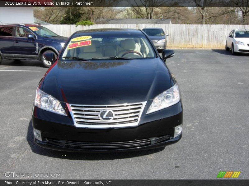 Obsidian Black / Parchment 2010 Lexus ES 350