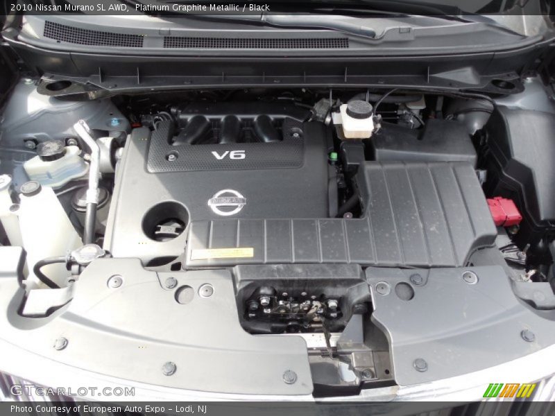 Platinum Graphite Metallic / Black 2010 Nissan Murano SL AWD