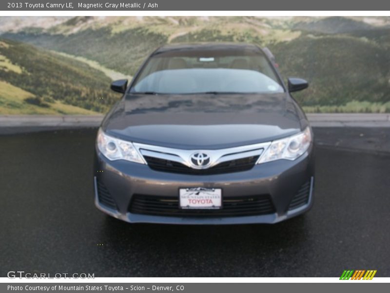 Magnetic Gray Metallic / Ash 2013 Toyota Camry LE