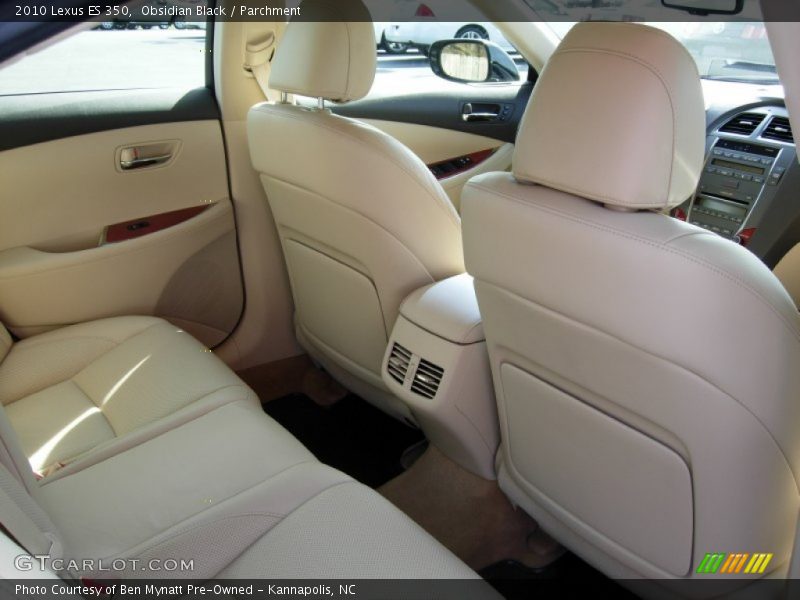 Obsidian Black / Parchment 2010 Lexus ES 350