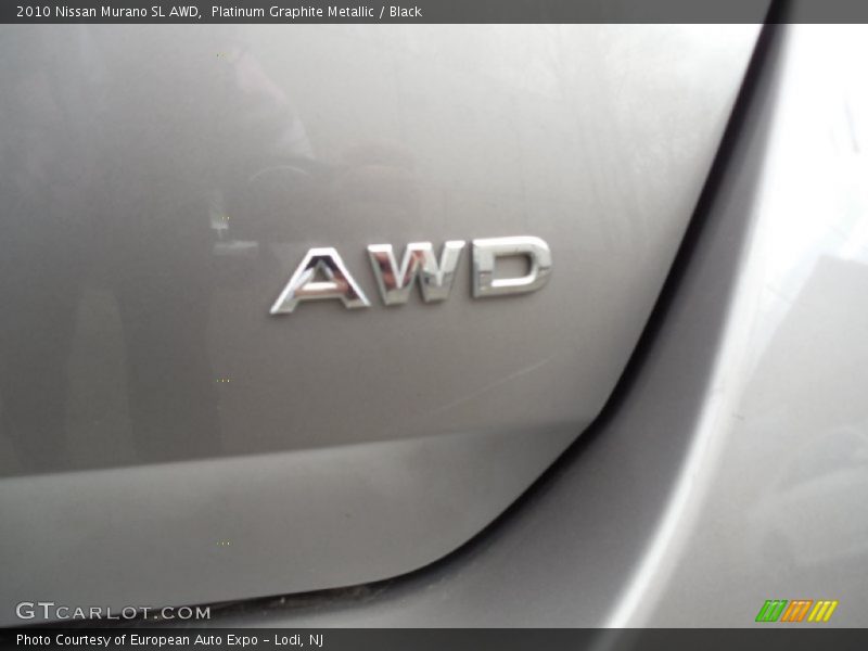 Platinum Graphite Metallic / Black 2010 Nissan Murano SL AWD