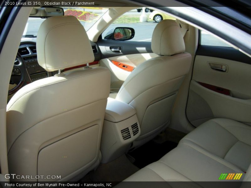 Obsidian Black / Parchment 2010 Lexus ES 350