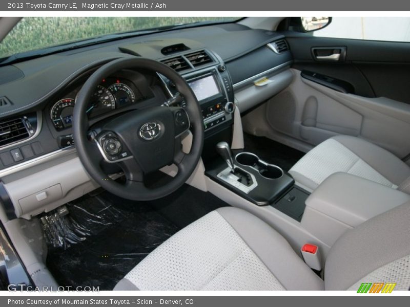 Magnetic Gray Metallic / Ash 2013 Toyota Camry LE