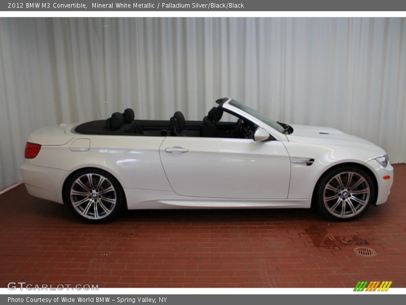  2012 M3 Convertible Mineral White Metallic
