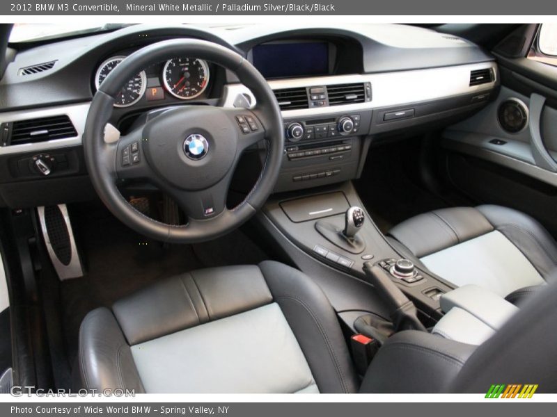 Palladium Silver/Black/Black Interior - 2012 M3 Convertible 