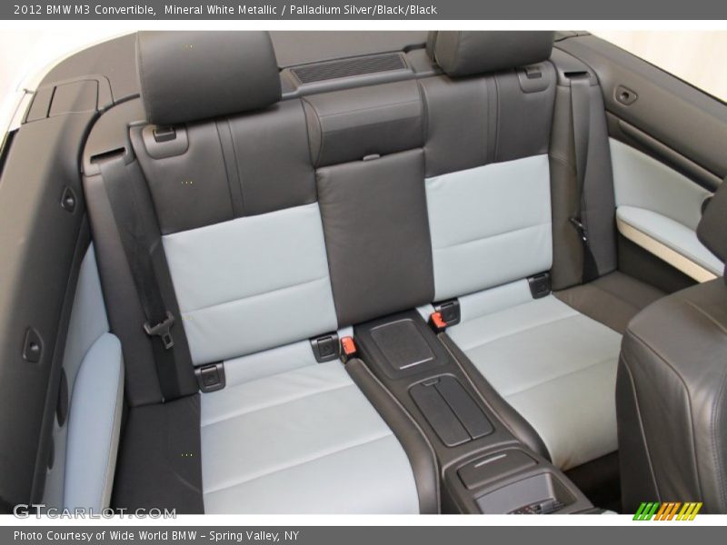 Rear Seat of 2012 M3 Convertible
