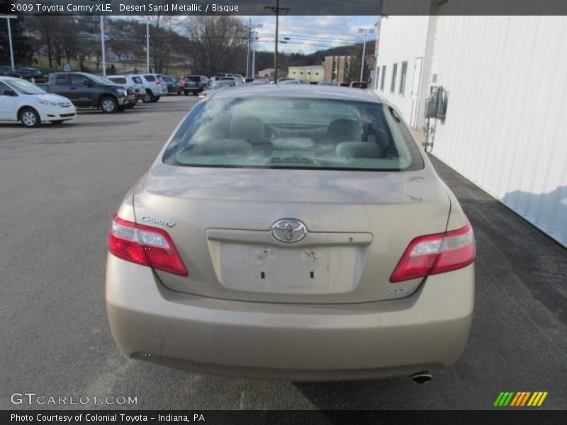 Desert Sand Metallic / Bisque 2009 Toyota Camry XLE