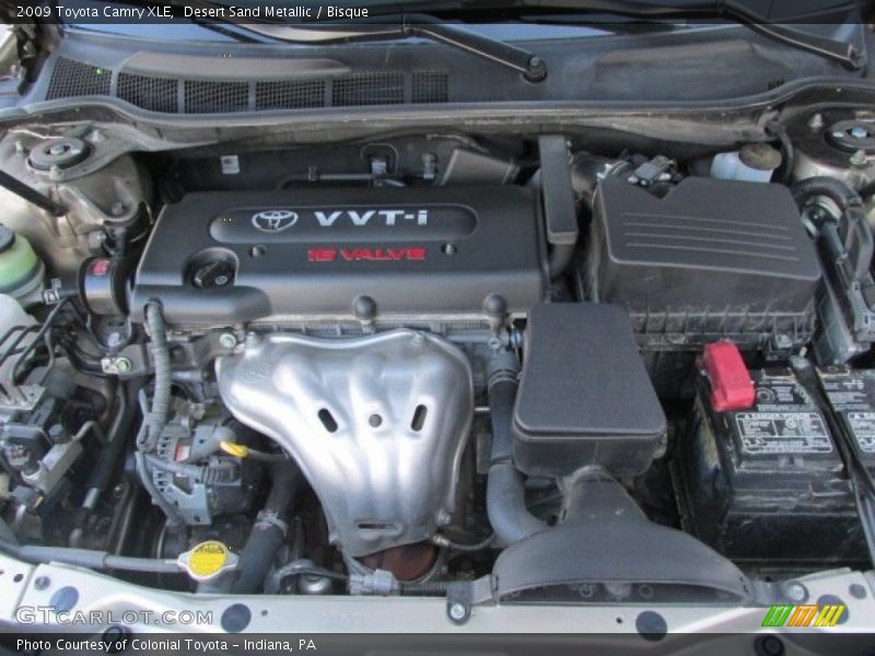  2009 Camry XLE Engine - 2.4 Liter DOHC 16-Valve VVT-i 4 Cylinder