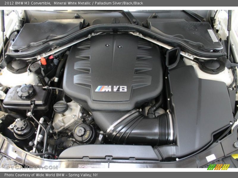  2012 M3 Convertible Engine - 4.0 Liter DOHC 32-Valve VVT V8