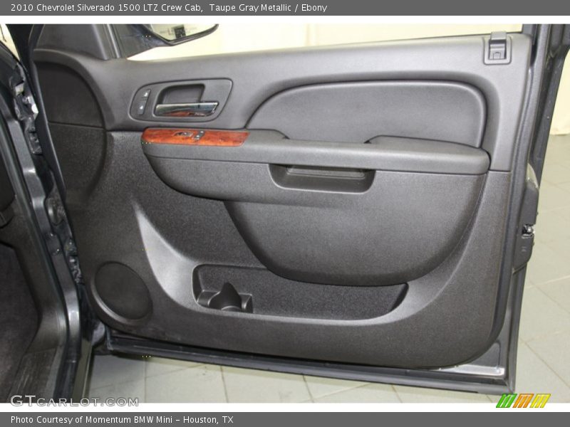 Taupe Gray Metallic / Ebony 2010 Chevrolet Silverado 1500 LTZ Crew Cab