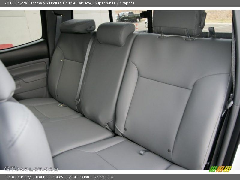 Super White / Graphite 2013 Toyota Tacoma V6 Limited Double Cab 4x4