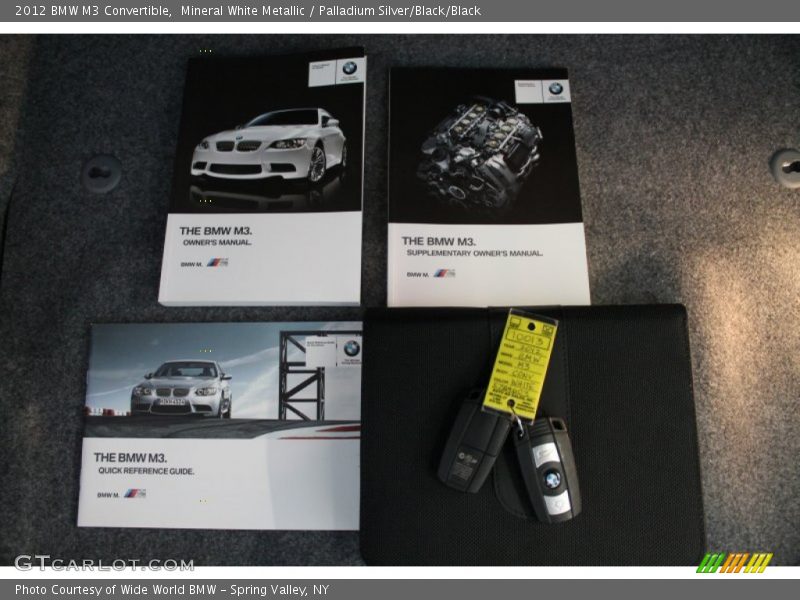 Books/Manuals of 2012 M3 Convertible