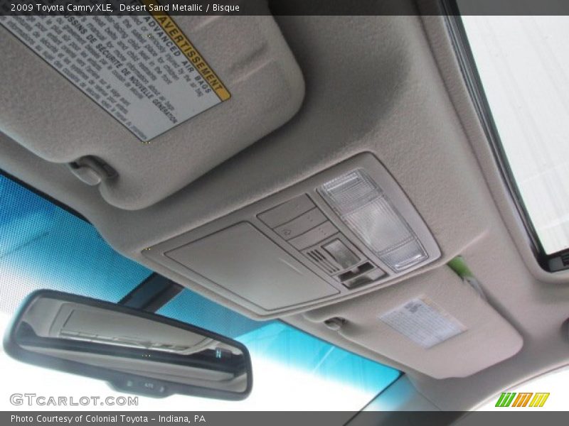 Desert Sand Metallic / Bisque 2009 Toyota Camry XLE