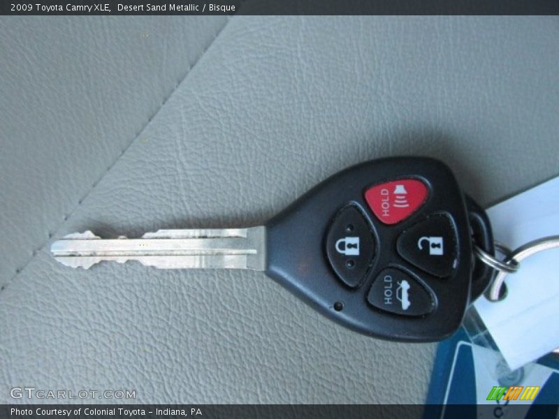Keys of 2009 Camry XLE