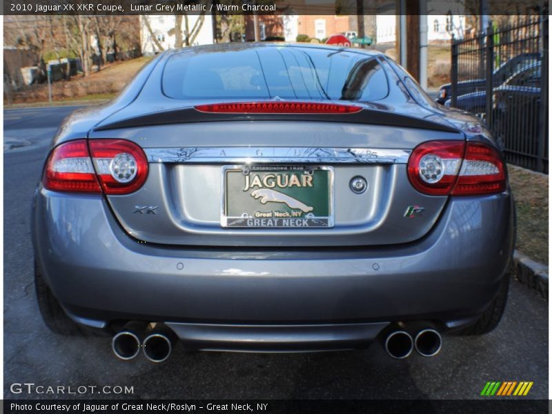 Lunar Grey Metallic / Warm Charcoal 2010 Jaguar XK XKR Coupe