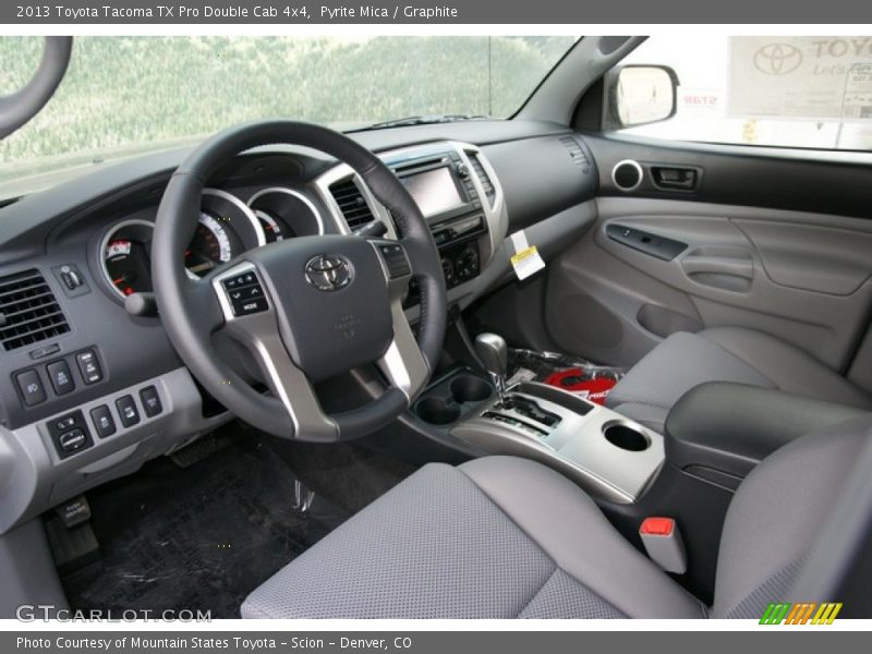 Pyrite Mica / Graphite 2013 Toyota Tacoma TX Pro Double Cab 4x4