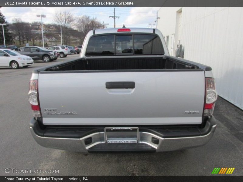 Silver Streak Mica / Graphite 2012 Toyota Tacoma SR5 Access Cab 4x4