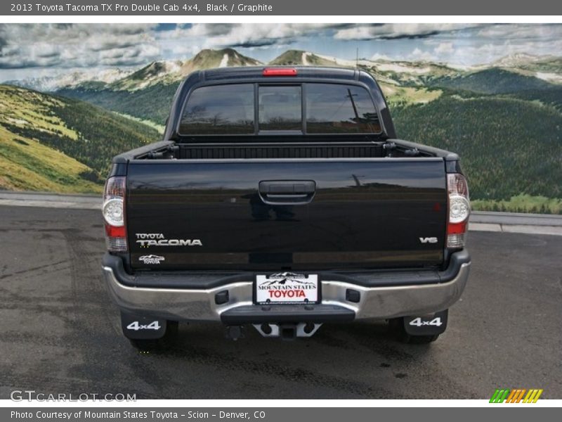 Black / Graphite 2013 Toyota Tacoma TX Pro Double Cab 4x4