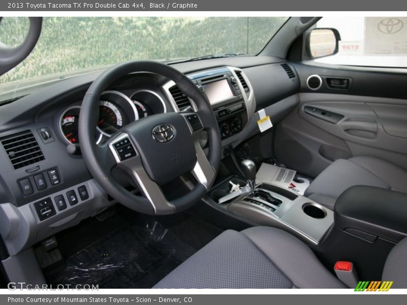 Black / Graphite 2013 Toyota Tacoma TX Pro Double Cab 4x4