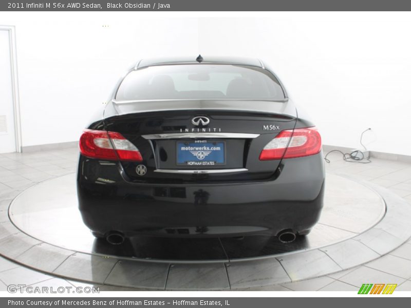 Black Obsidian / Java 2011 Infiniti M 56x AWD Sedan