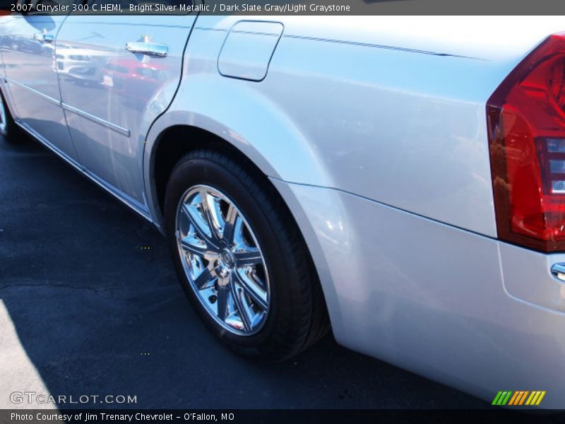Bright Silver Metallic / Dark Slate Gray/Light Graystone 2007 Chrysler 300 C HEMI