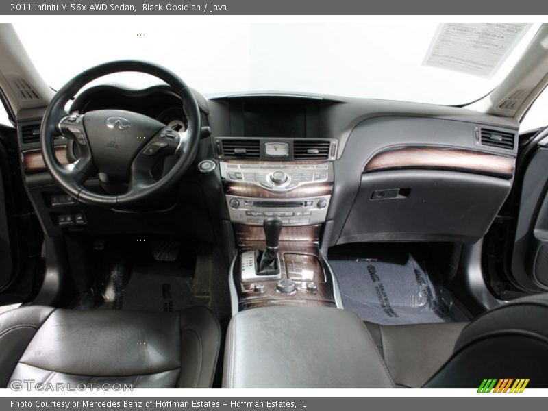 Black Obsidian / Java 2011 Infiniti M 56x AWD Sedan
