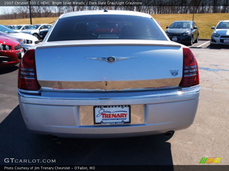 Bright Silver Metallic / Dark Slate Gray/Light Graystone 2007 Chrysler 300 C HEMI
