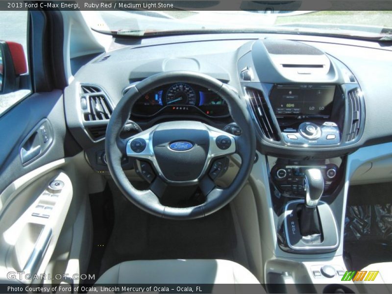Dashboard of 2013 C-Max Energi