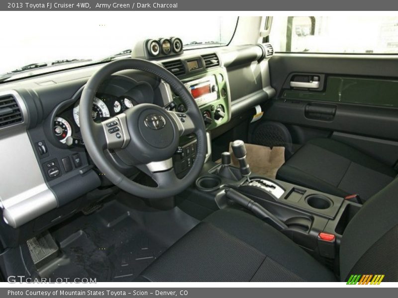 Army Green / Dark Charcoal 2013 Toyota FJ Cruiser 4WD