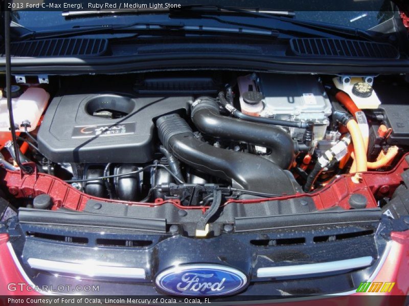 Ruby Red / Medium Light Stone 2013 Ford C-Max Energi